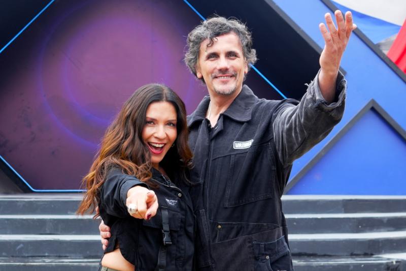 Sergio Lagos y Karla Constant en Mundos Opuestos