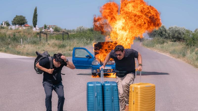 Pancho Saavedra y Jorge Zabaleta en "Socios por el mundo"