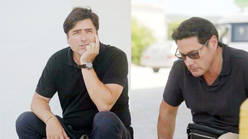 Pancho Saavedra y Jorge Zabaleta en "Socios por el mundo"