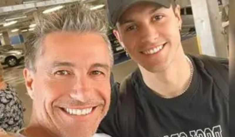 Nicolás Solabarrieta y su padre, Fernando | Captura