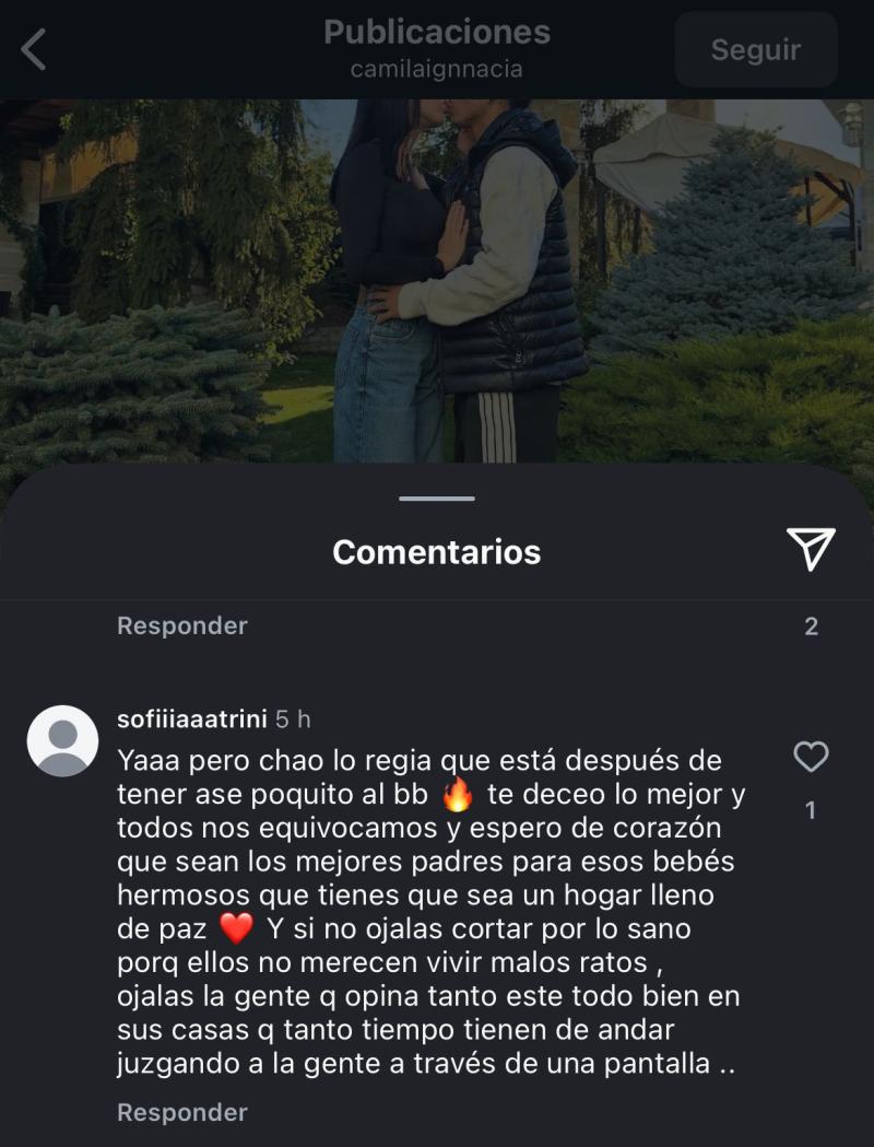 Reacciones al cambio físico de Camila Sepúlveda - Instagram
