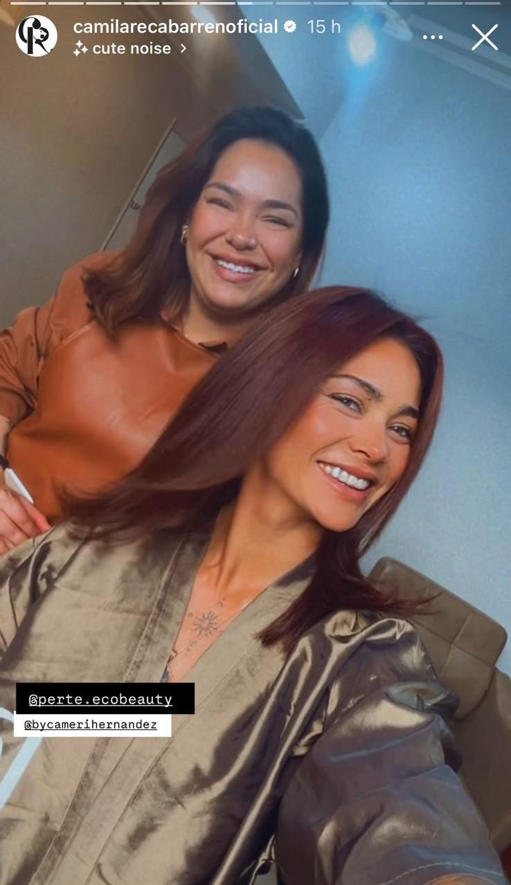 Nuevo look de Camila Recabarren - Instagram