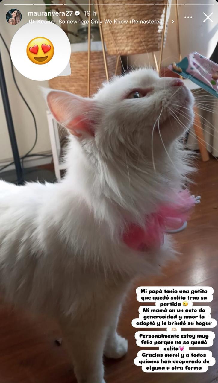 El gesto de la madre de Maura Rivera - Instagram