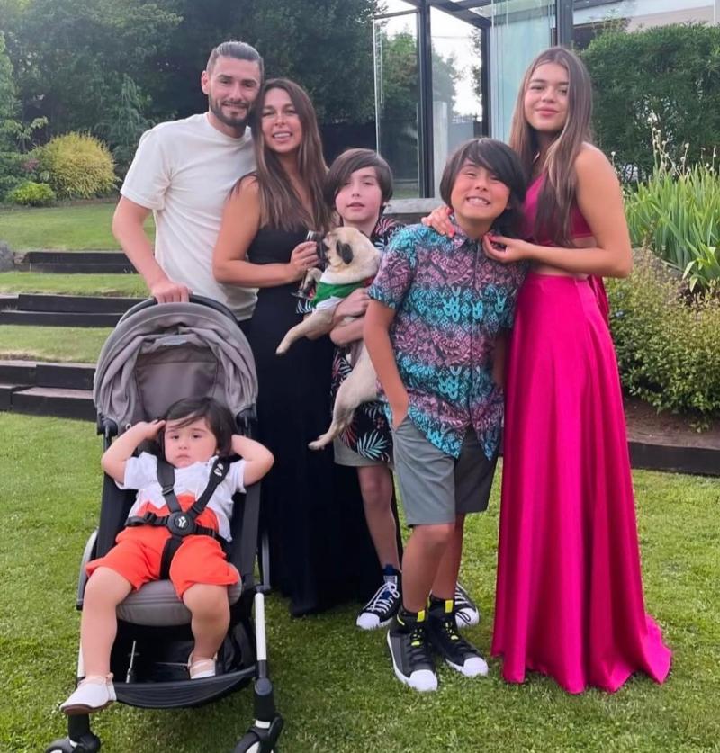 Paulo Garcés y su familia - Instagram