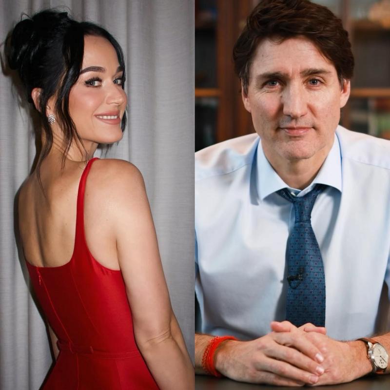 Katy Perry y Justin Trudeau - Instagram