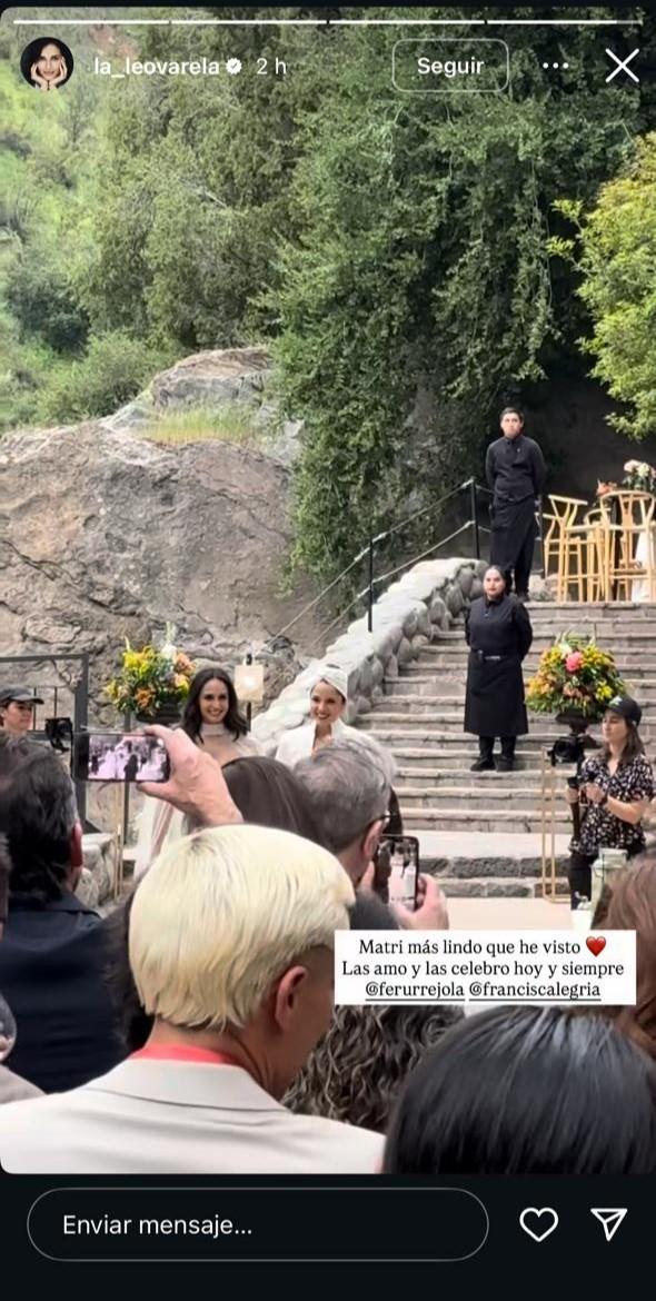 Fernanda Urrejola y Francisca Alegría - Instagram