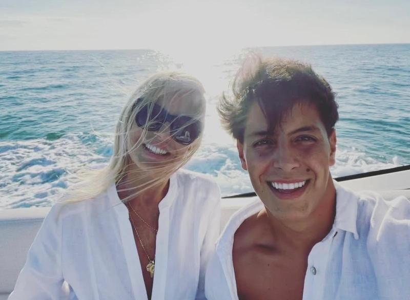Cecilia Bolocco y su hijo - Instagram
