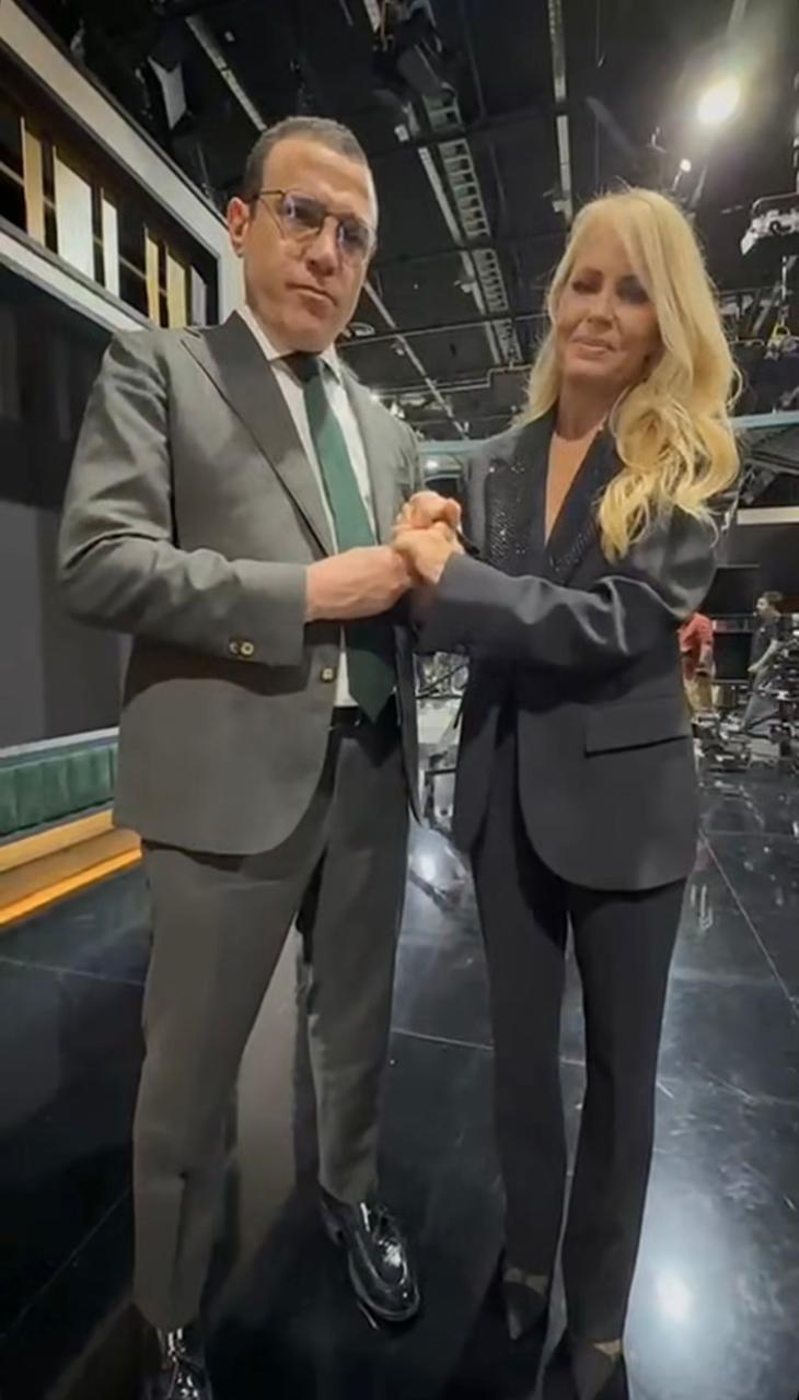 Cecilia Bolocco y Julián Elfenbein