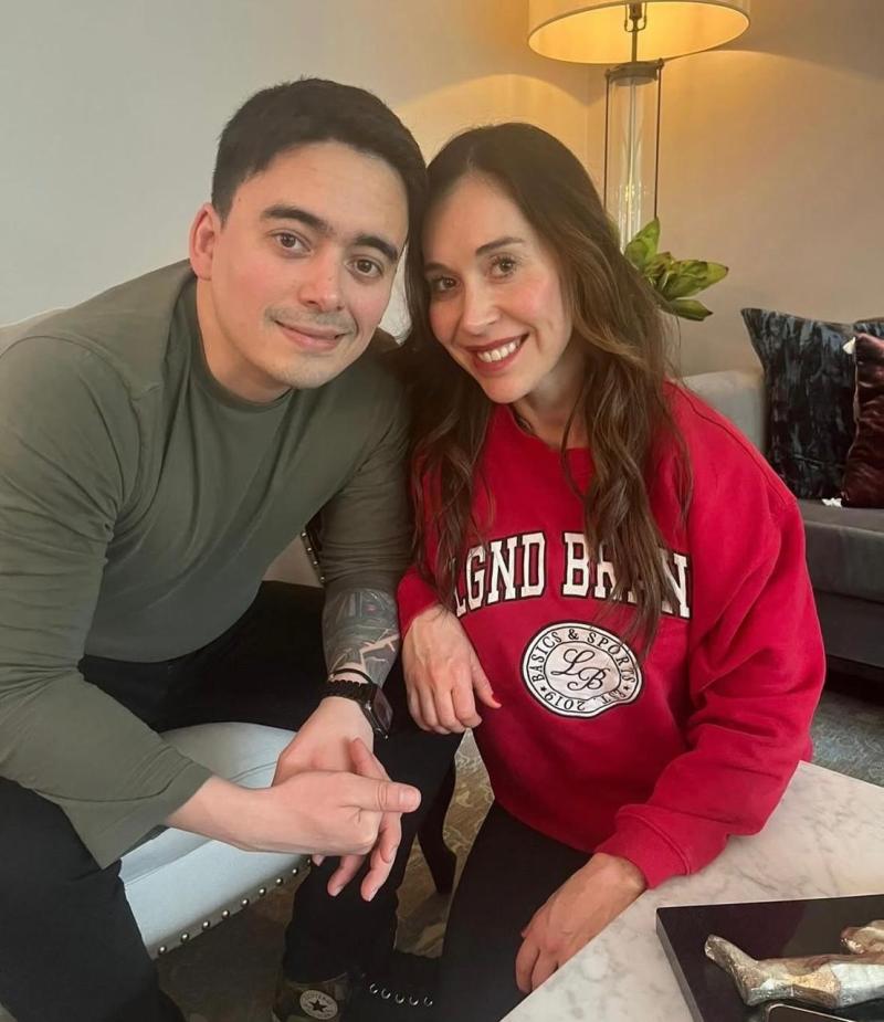 Vale Roth y su esposo - Instagram