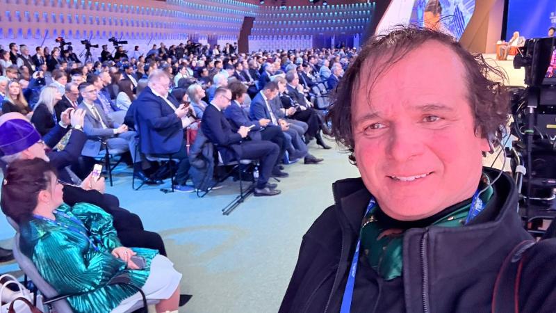 Jorge Said es distinguido en Rusia por su carrera y labor en el periodismo humanitario.