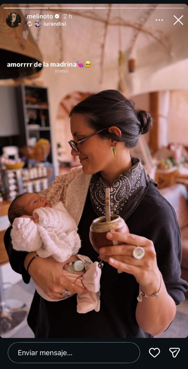 Historia de Meli Noto - Instagram