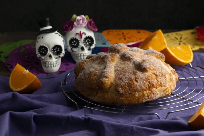 Pan de muerto. Créditos: Freepik.