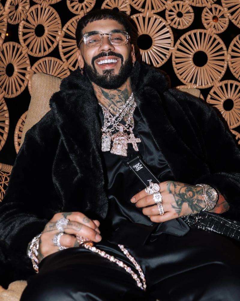 Anuel AA reprogramó su show en Chile - Instagram