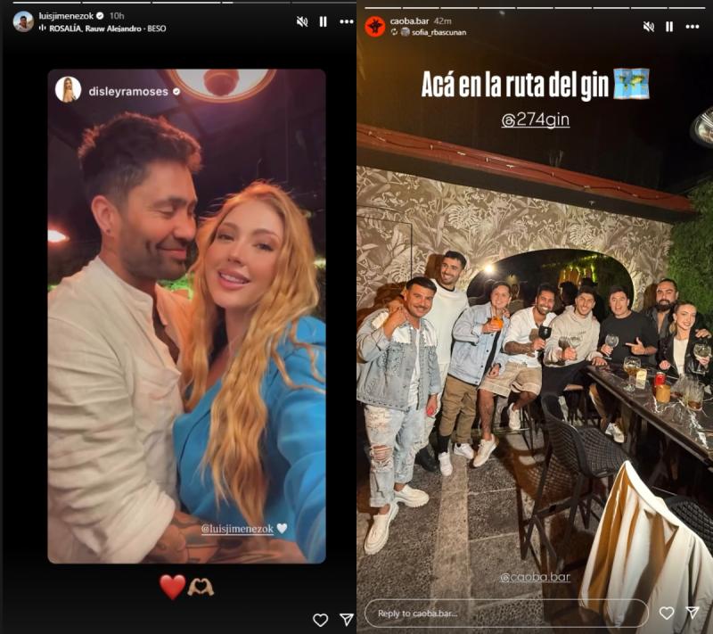 Disley y Luis Jiménez | Instagram