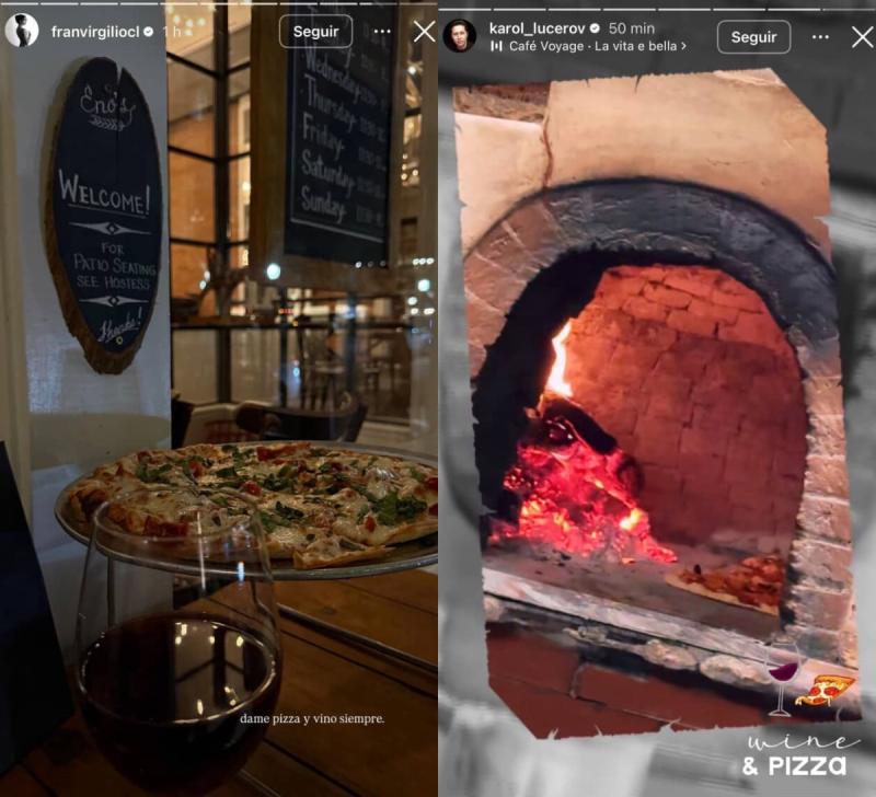 Historias que levantaron el rumor entre Fran Virgilio y Karol Lucero.