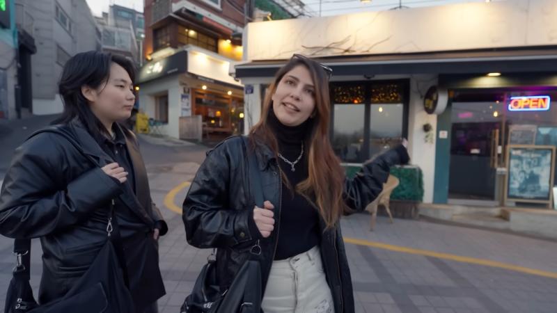 Marla Pulgar en "Siempre hay un chileno", Corea del Sur. Créditos: Canal 13