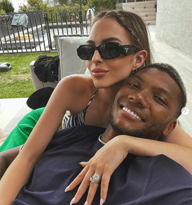 Junior Fernandes junto a Marta Radic - Instagram