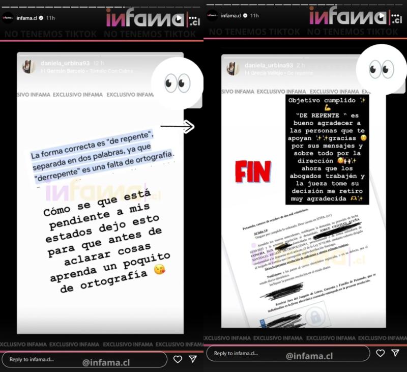 Historia de ex de Kike Acuña | Captura