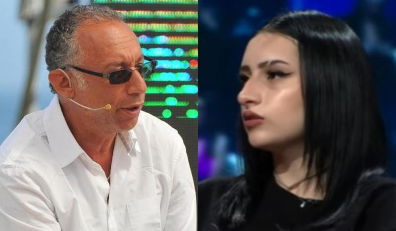 Mauricio Israel y su hija | Captura