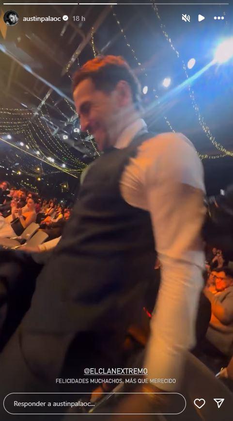 Pangal en la historia de Austin en Instagram