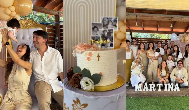 Rodrigo Gallina celebra bautizo de su hija | Instagram