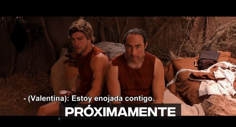 Valentina discute con Jota