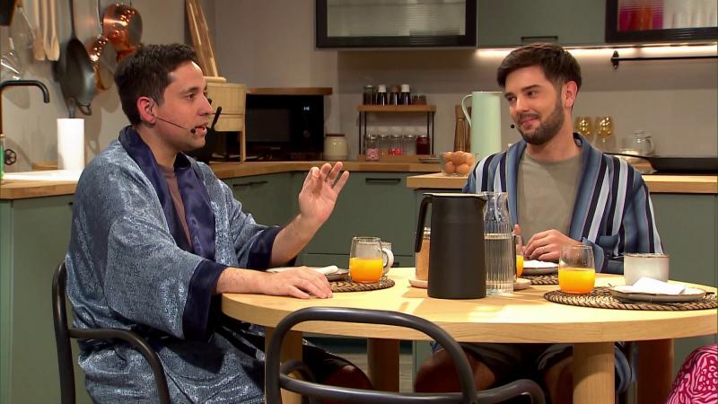 José María del Pino y su marido Pedro Ozimica. Créditos: 13C