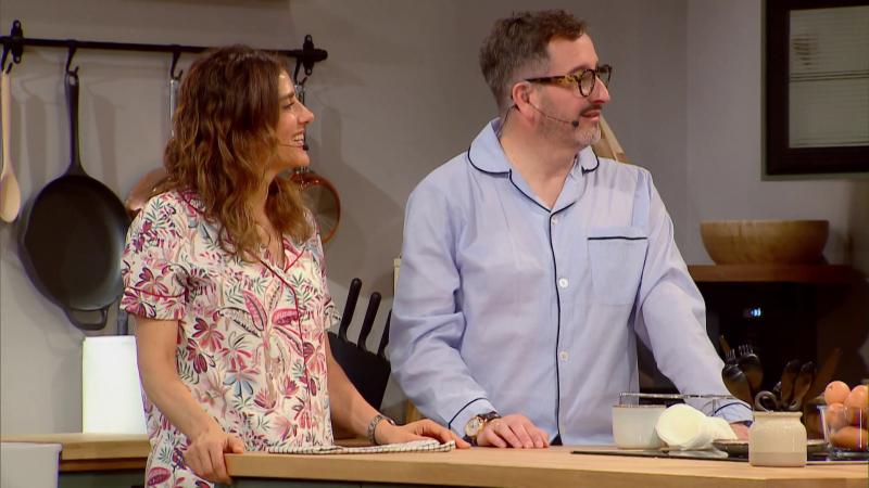 María Luisa Godoy y Eduardo Fuentes en "Despierta". Créditos: 13C