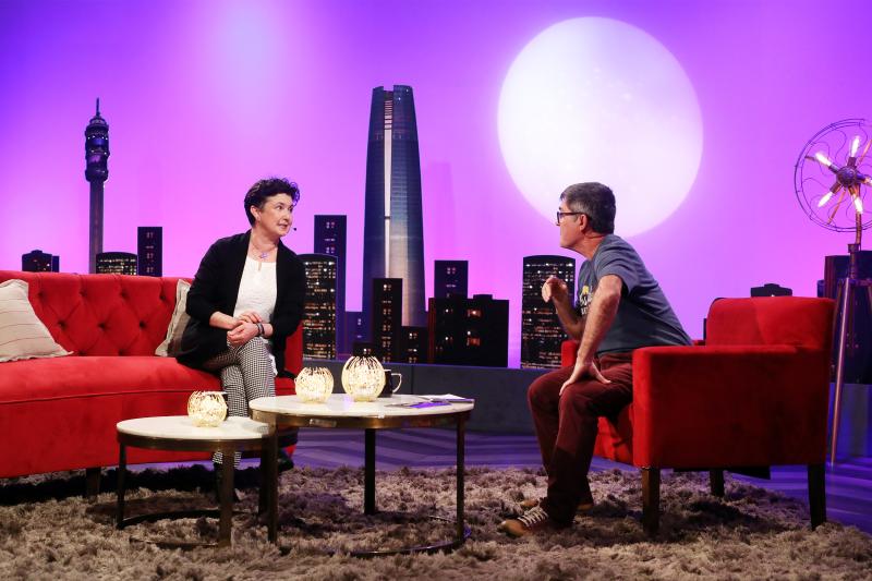 Paulina Urrutia y Marcelo Comparini en Only Comparini. Créditos: 13C