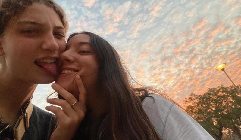 Maca Maira junto a su novia - Instagram