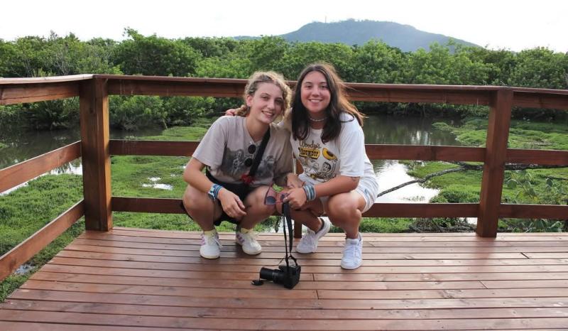 Macarena Maira junto a su novia - Instagram