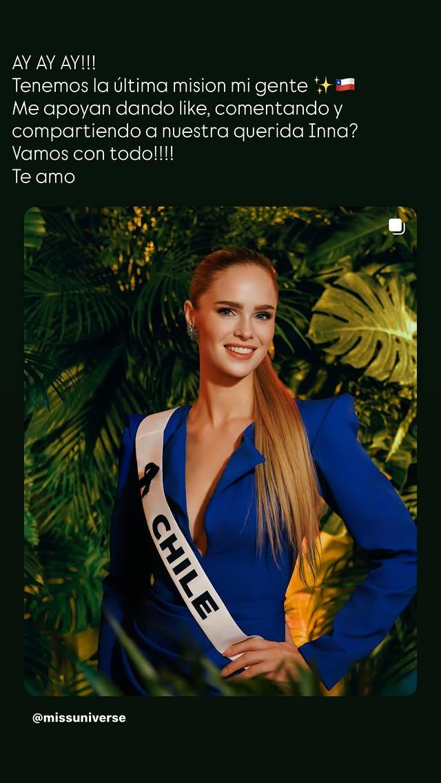 Emilia Dides llamó a apoyar a Inna Moll - Instagram