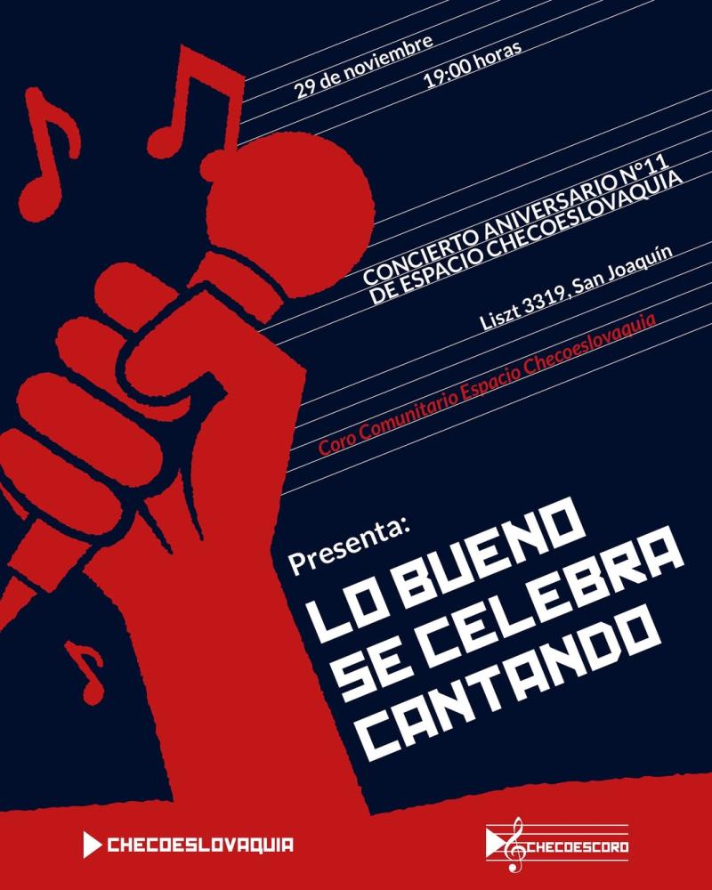 Disfruta del concierto 11° aniversario @checoeslovaquia GRATIS