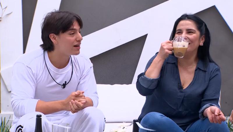 Alan Didier recibió una especial visita en Mundos Opuestos