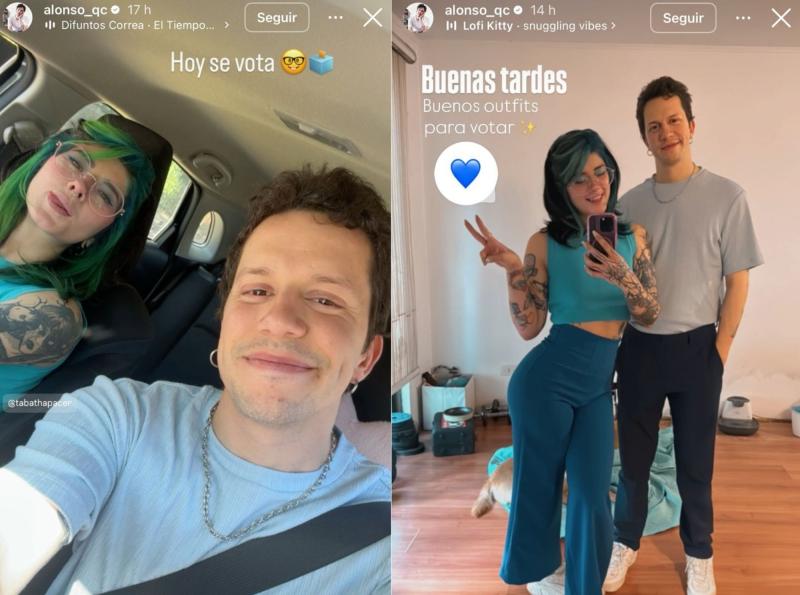 Alonso Quintero y Tabatha Pacer | Instagram