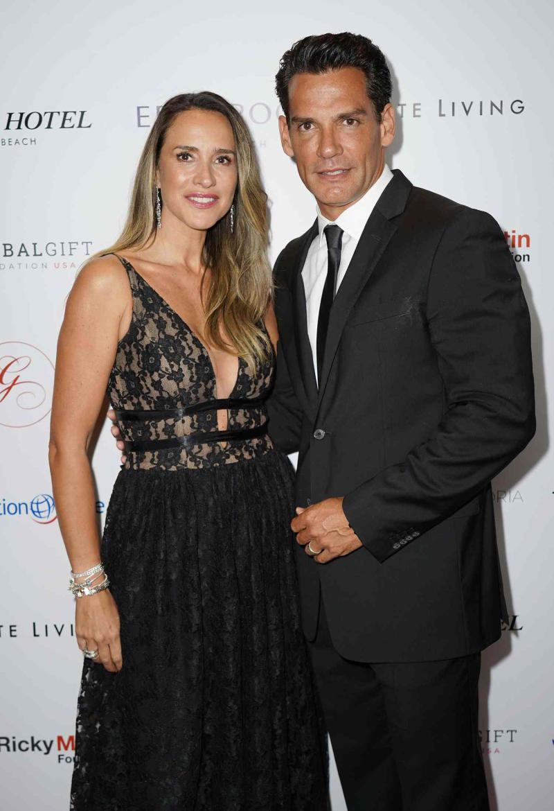 Angélica Castro y Cristián de la Fuente