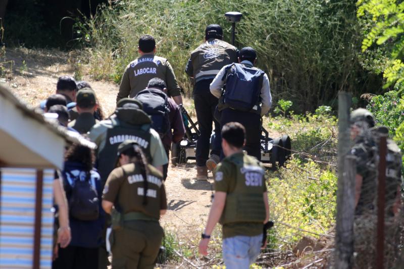 Siguen las diligencias en San Vicente de Tagua Tagua.