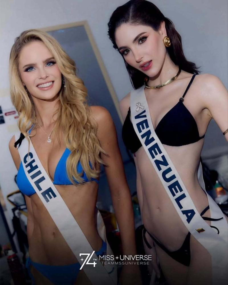 Inna Moll junto a la Miss Venezuela - Instagram
