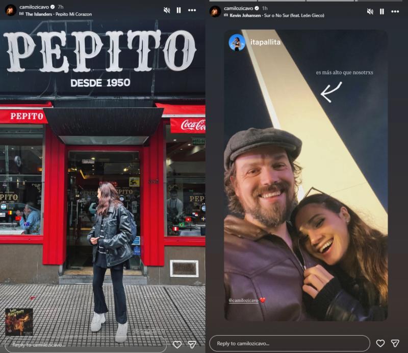 Camilo Zicavo y su pareja, Daniela Pérez