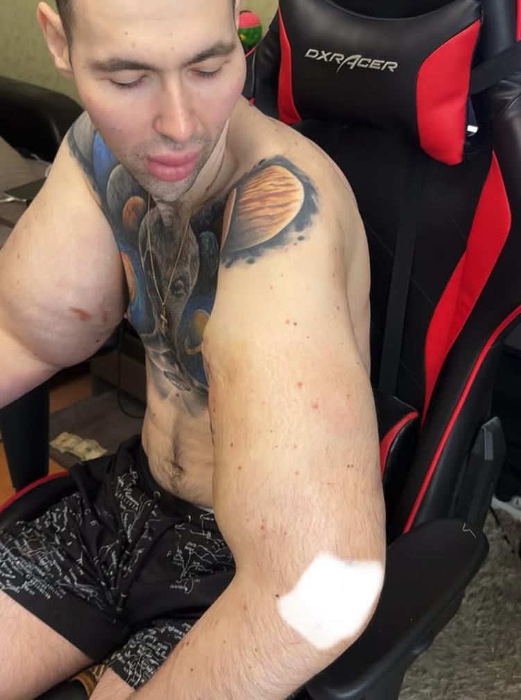 Kirill Tereshin, el Popeye ruso/Instagram