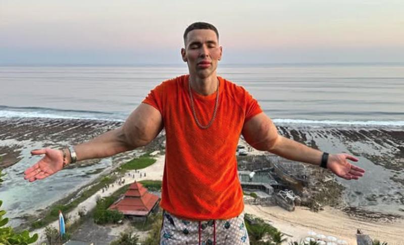 Kirill Tereshin, el Popeye ruso/Instagram