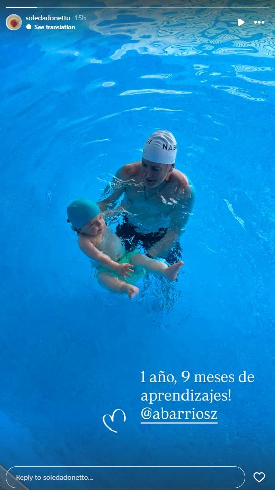 Soledad Onettoy su hijo Borja | Instagram