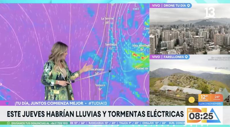 Michelle Adam anuncia lluvias y tormentas eléctricas para esta semana.
