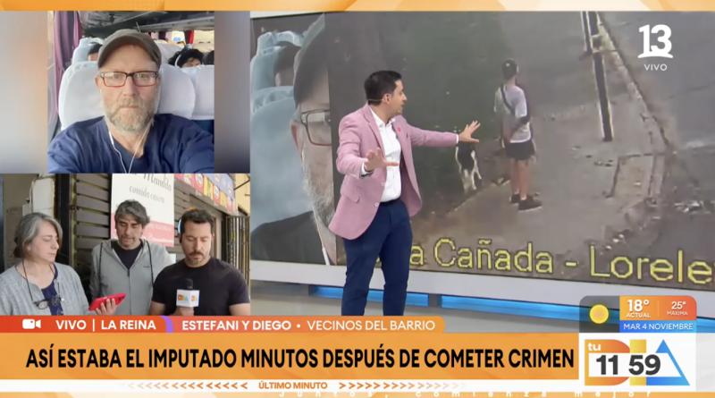 Vecinos de presunto asesino en La Reina relatan considerables cambios en imputado.