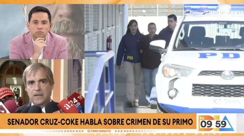 Luciano Cruz-Koke entregó revelador dato sobre presunto autor de crimen en La Reina.
