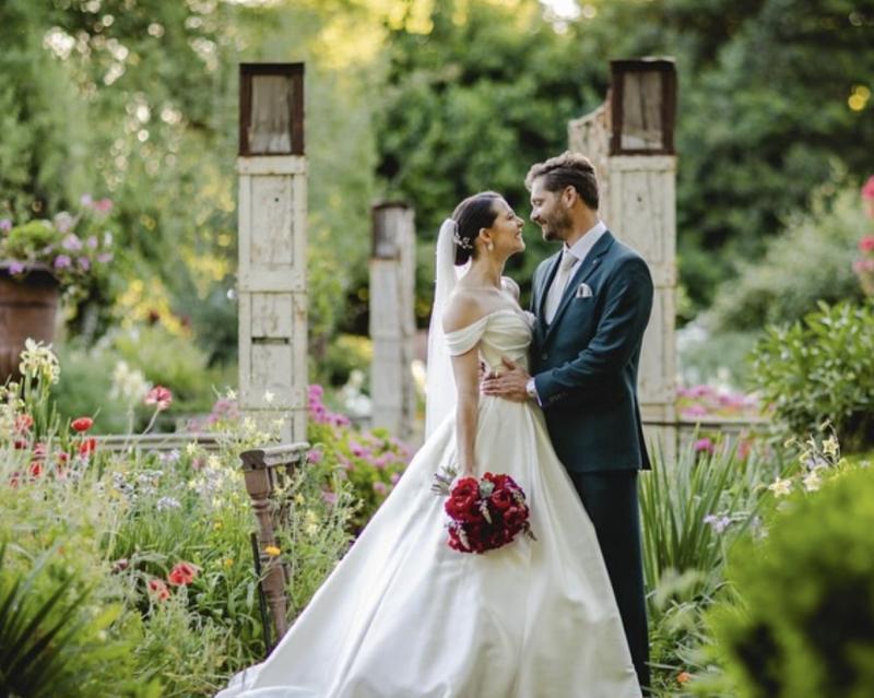 Magdalena Müller y Félix Echeverría.