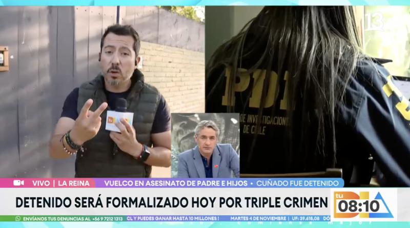 Cuñado detenido esperaba de una particular forma su detención tras crimen en La Reina.