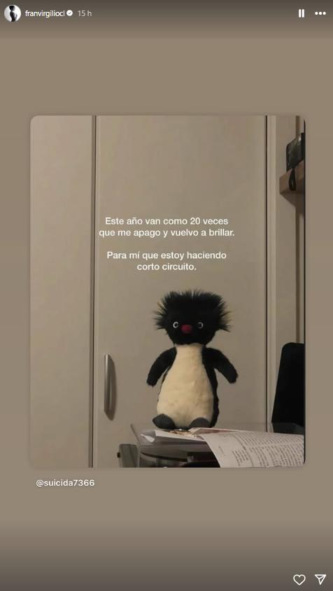 Historia de Fran Virgilio | Instagram