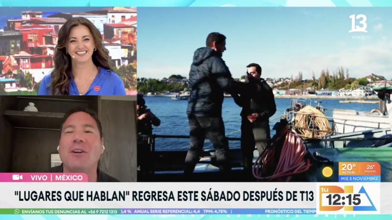 Pancho Saavedra cuenta detalles de la nueva temporada de Lugares que hablan.