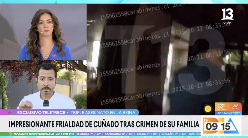 Jorge Ugalde, presunto asesino de fotógrafo en La Reina, insiste en su inocencia.